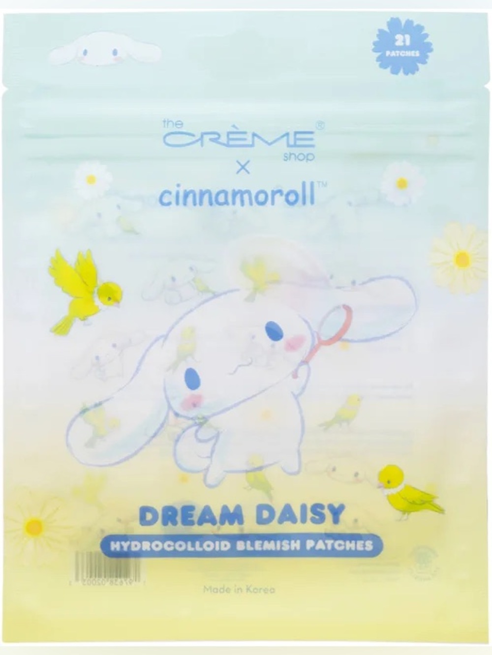The Crème Shop x Cinnamoroll Dream Daisy Hydrocolloid Blemish Patches - White